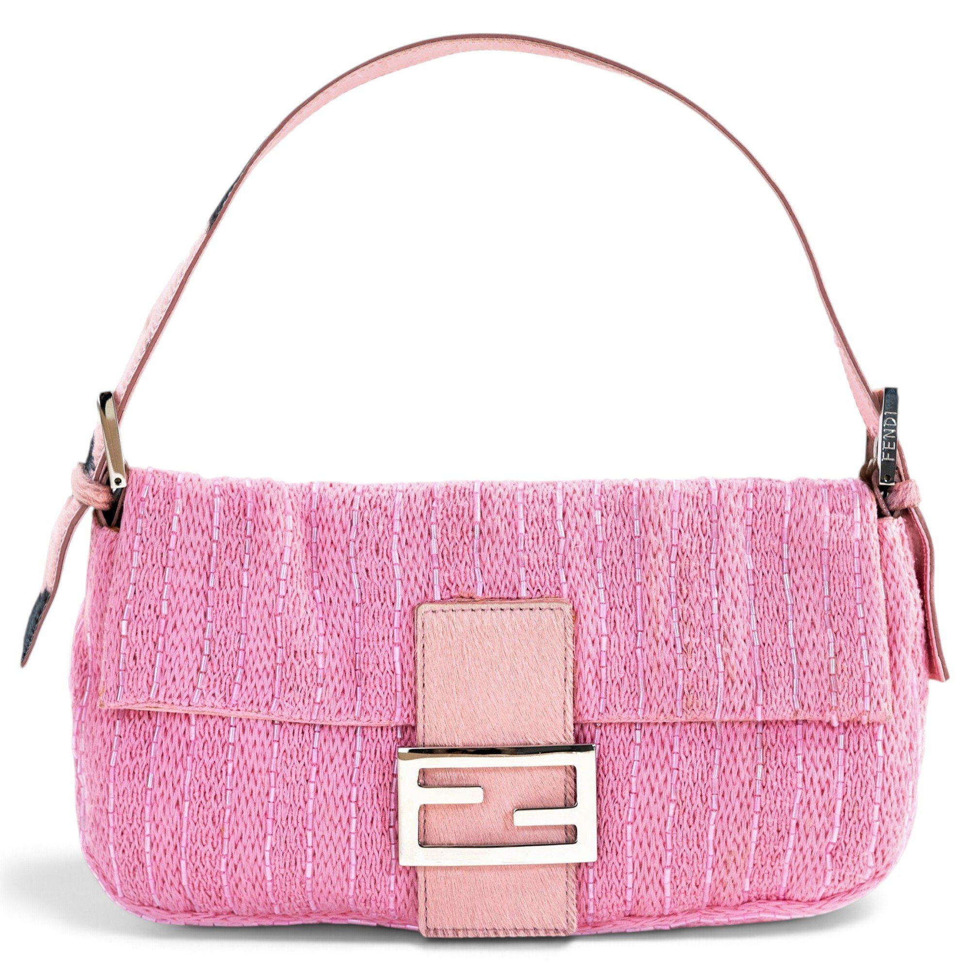 Baguette glitter handbag