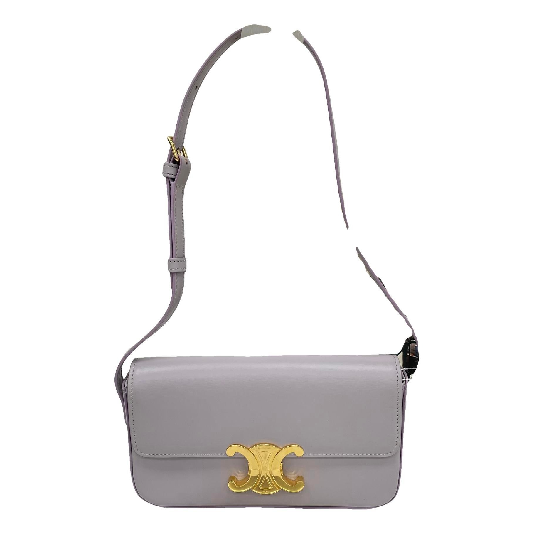 Triomphe Long leather handbag
