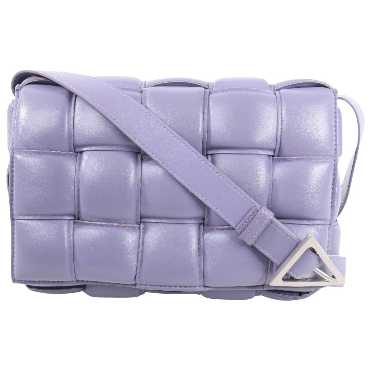 Cassette leather handbag