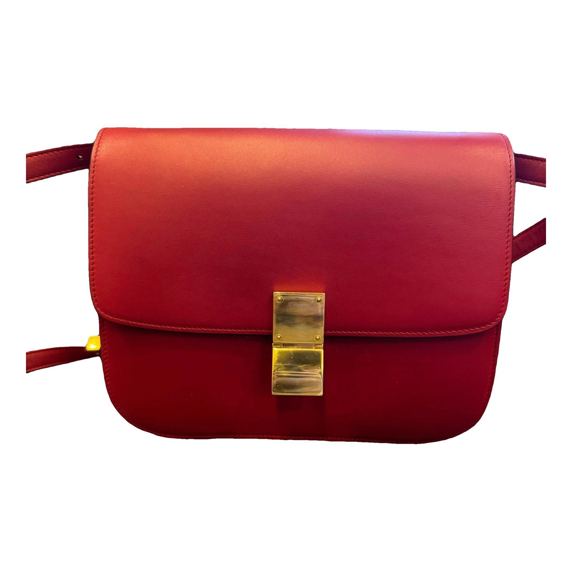 Classic leather handbag