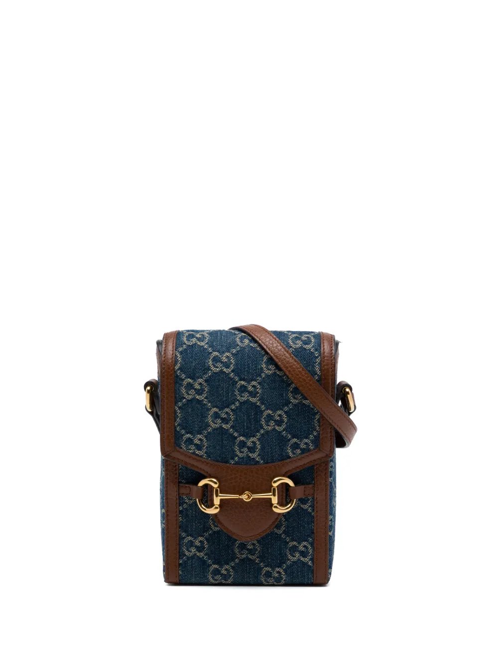 2016-2026 Mini GG Denim Horsebit 1955 crossbody bag