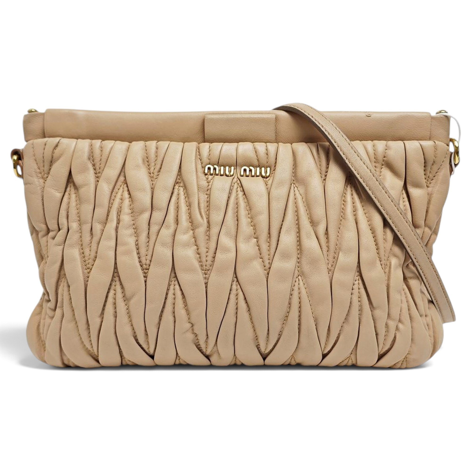 Miu Miu Caprice leather crossbody bag