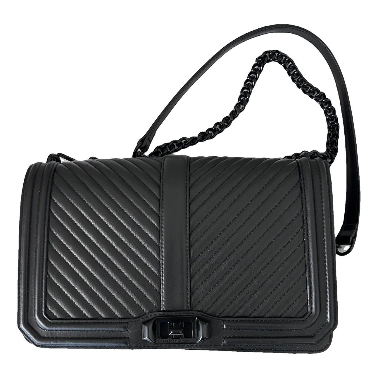 Leather crossbody bag