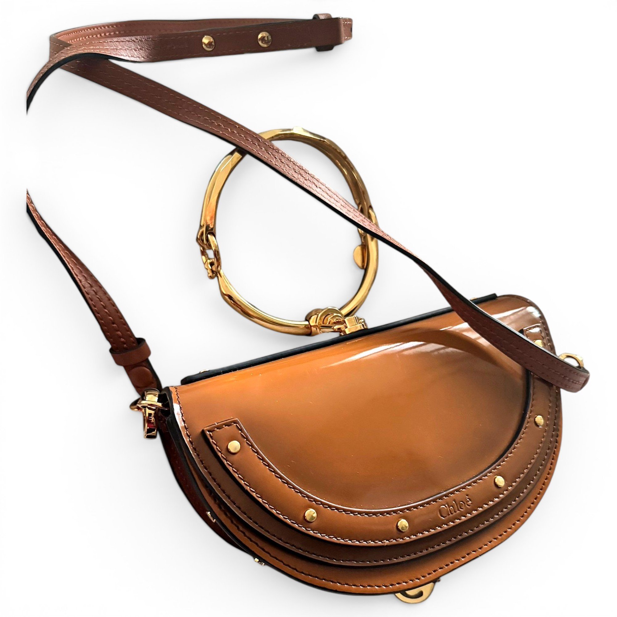 Bracelet Bag leather handbag