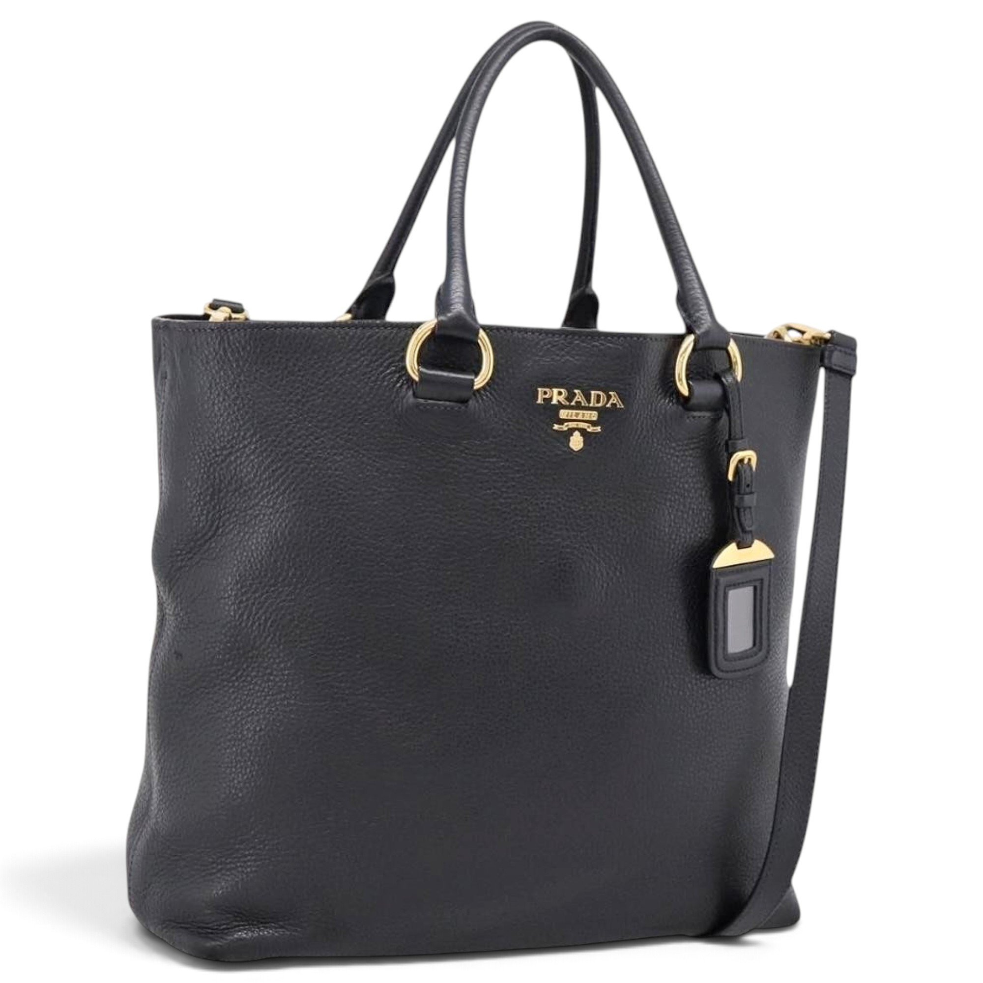 Leather tote