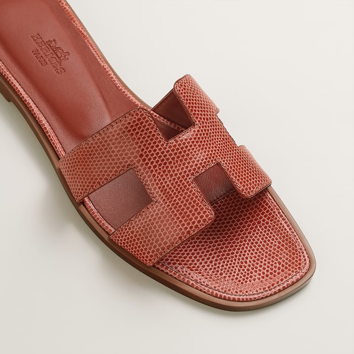 Orange Brûlée Oran Sandal