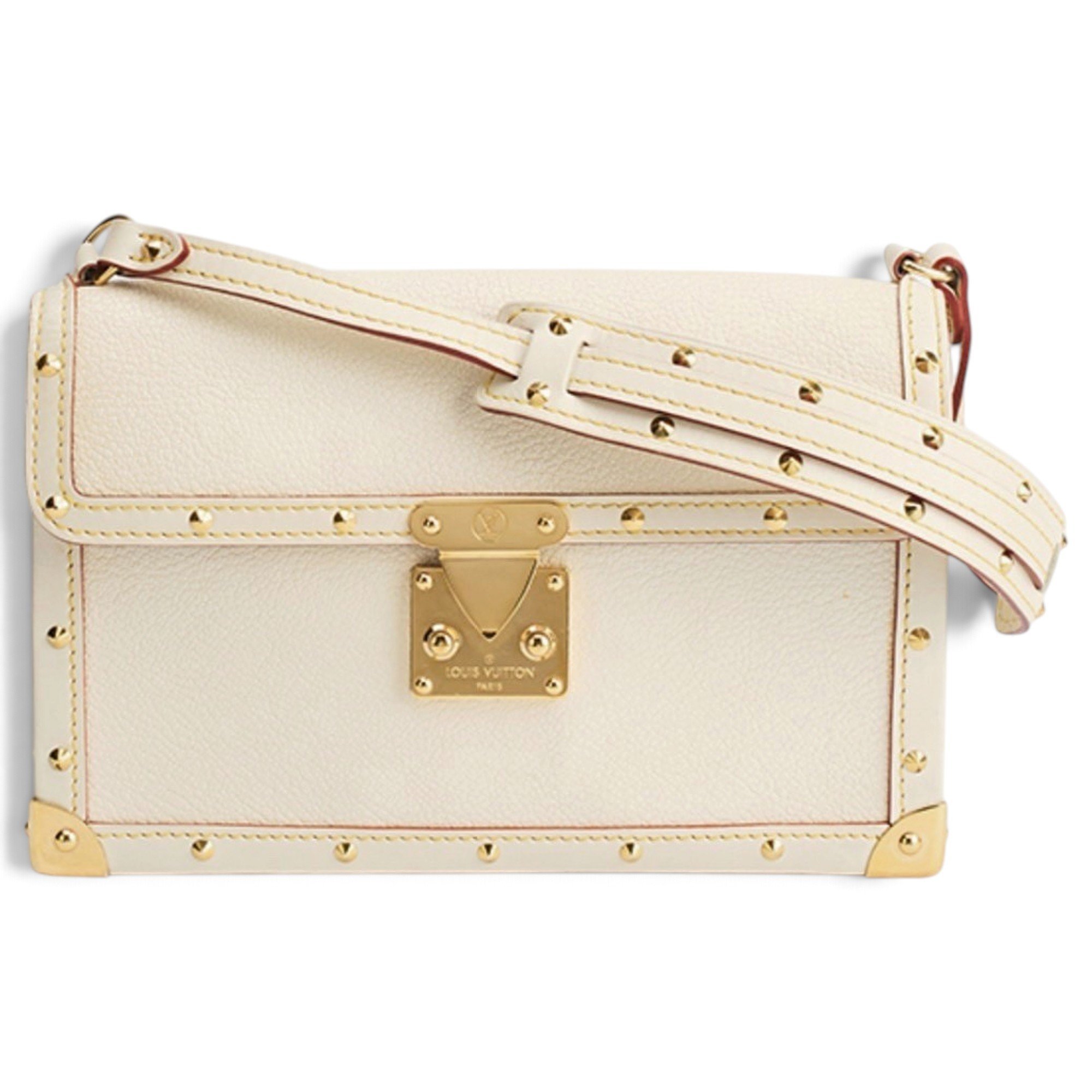 Petite Malle leather handbag
