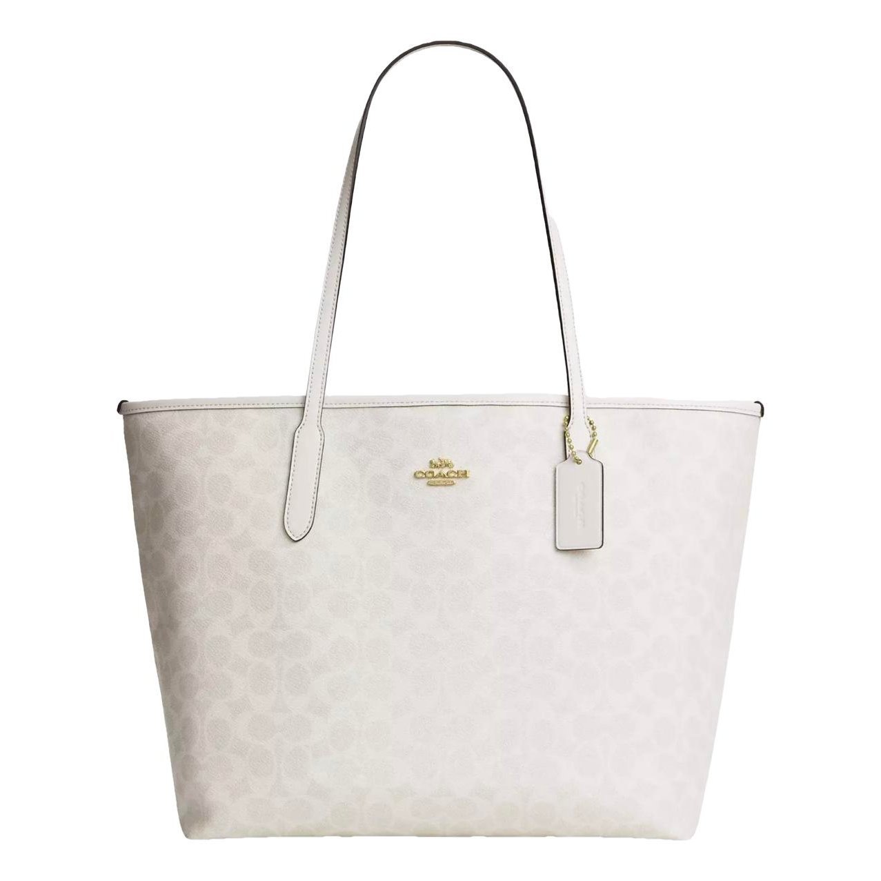 Leather tote