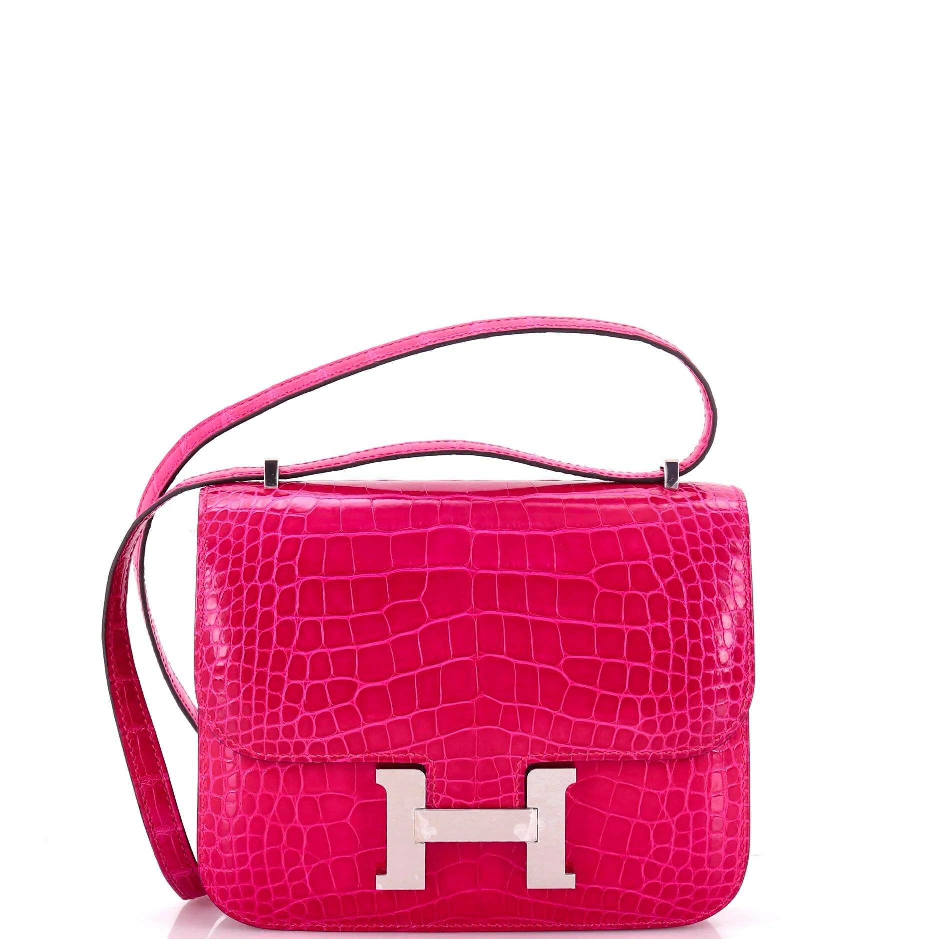 Constance exotic leathers crossbody bag