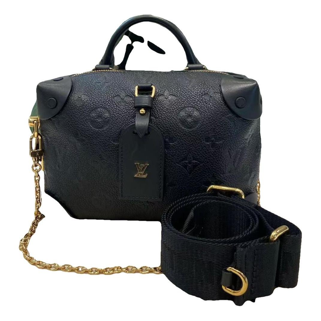 Louis Vuitton Petite Malle Souple leather handbag