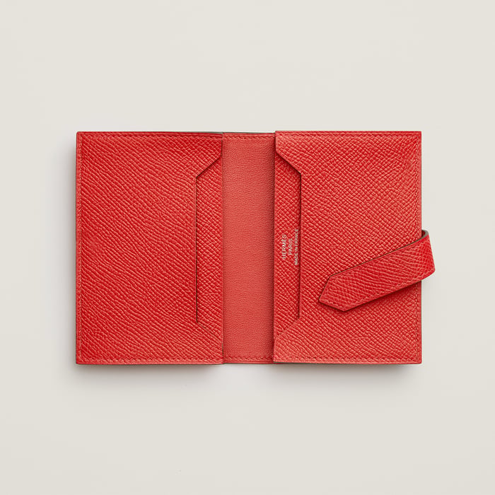 Orange Field Bearn Card Holder