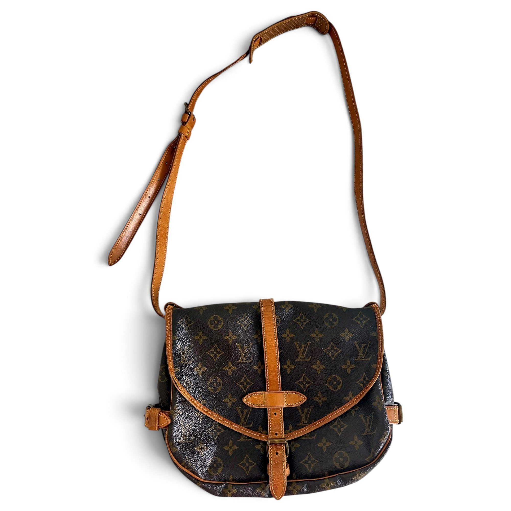 Louis Vuitton Saumur leather crossbody bag