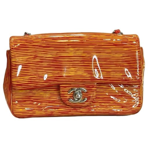 Timeless/Classique patent leather handbag