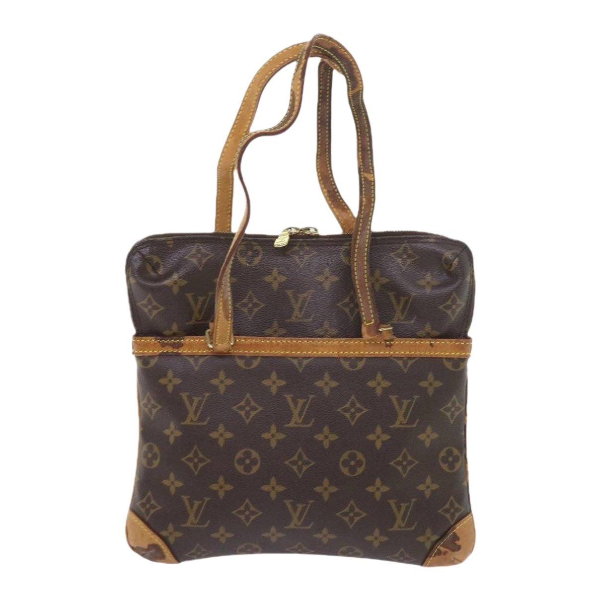 Coussin leather handbag