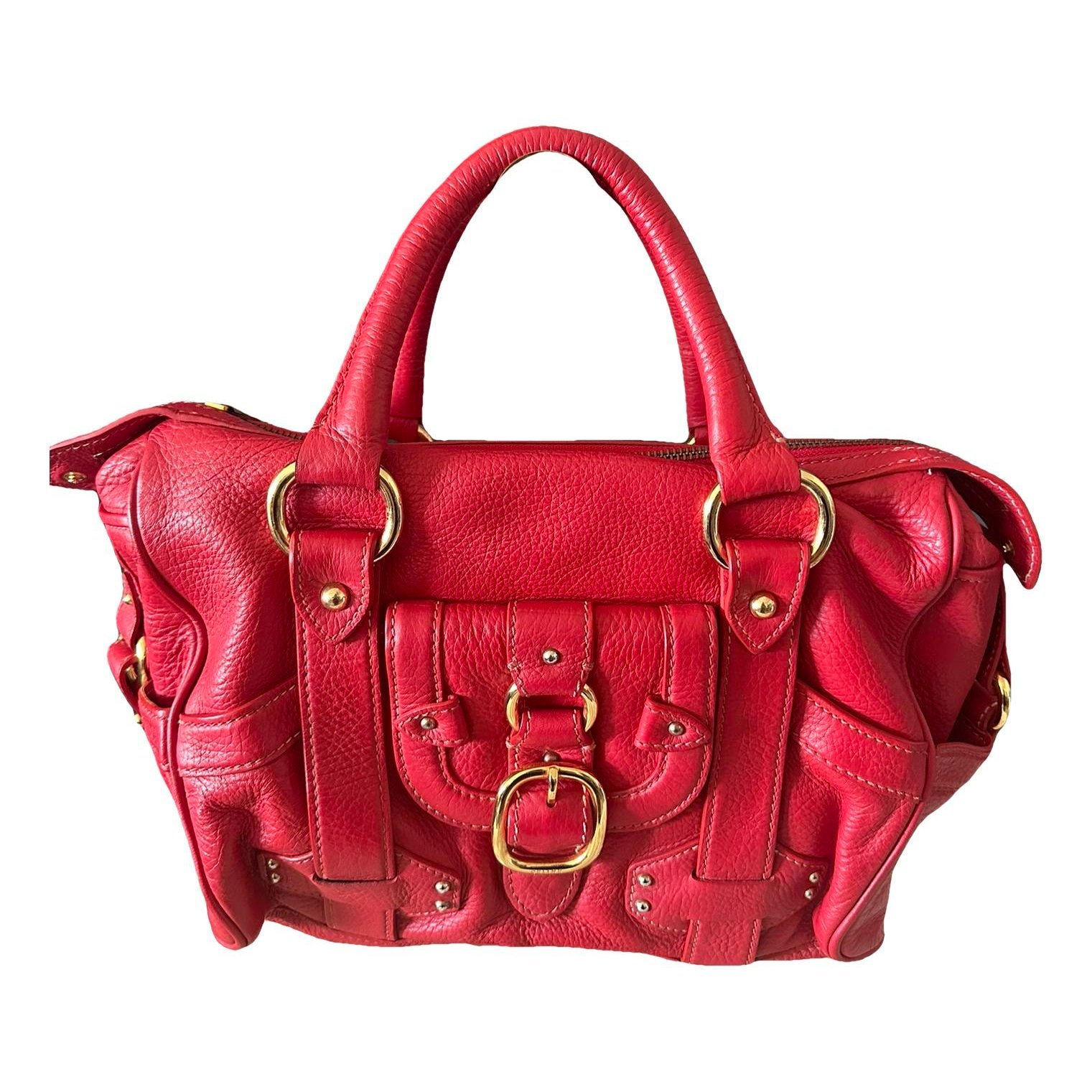 Leather handbag