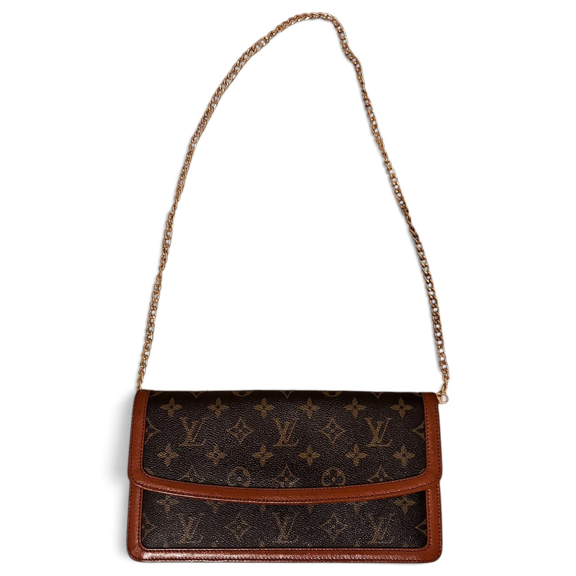 Florentine leather clutch bag