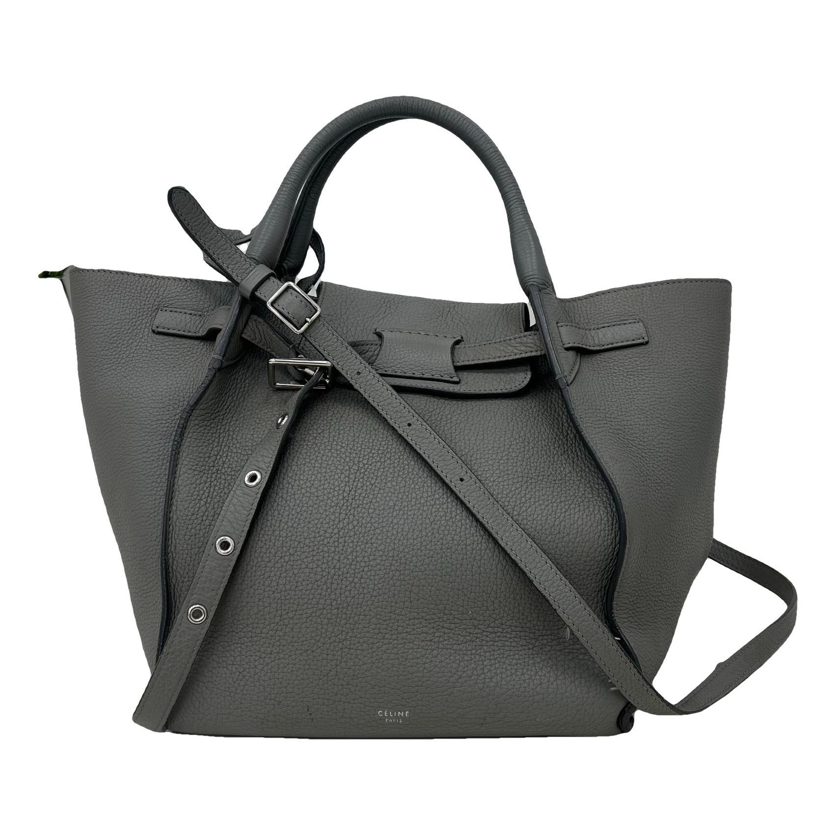 Big Bag leather handbag