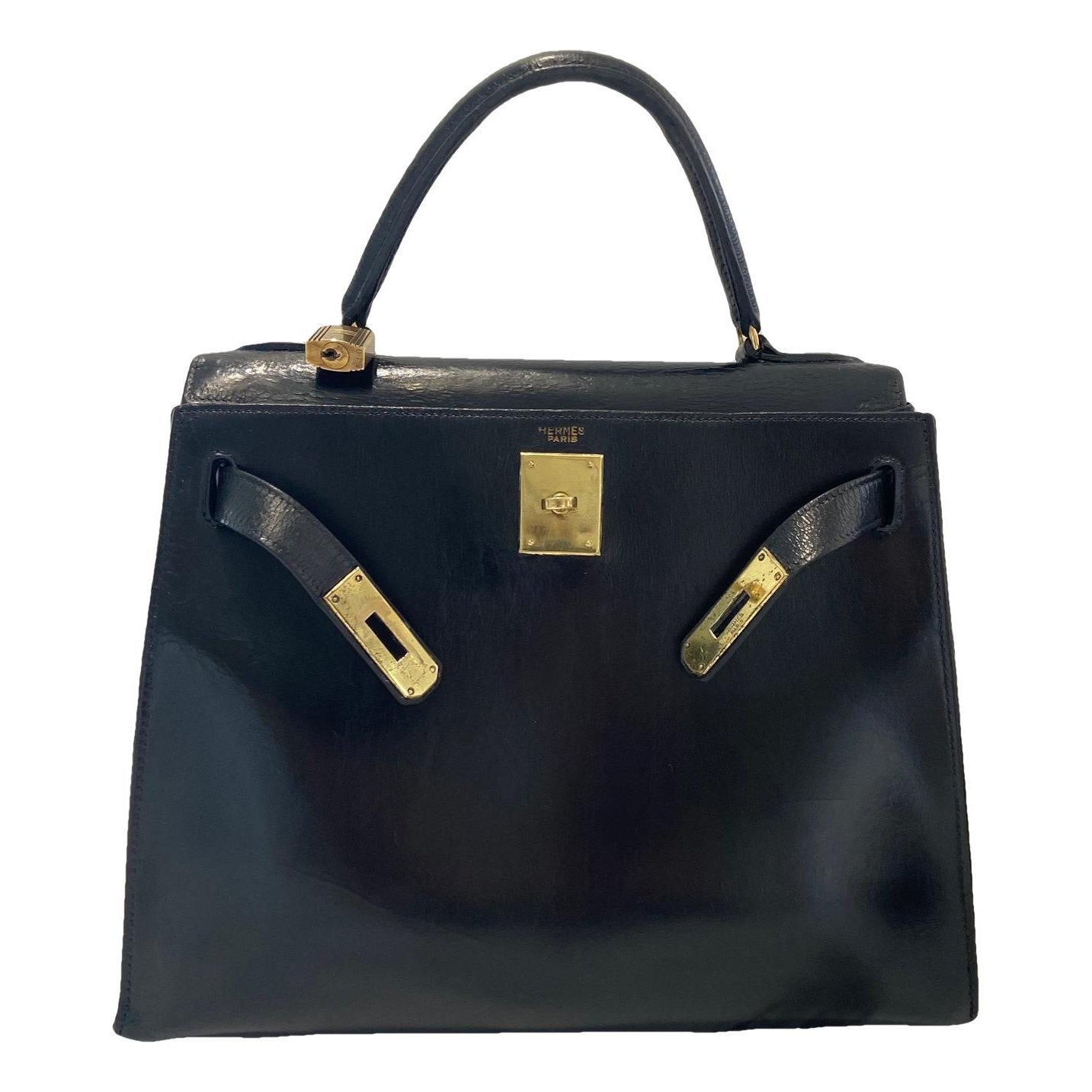 Kelly 28 leather handbag