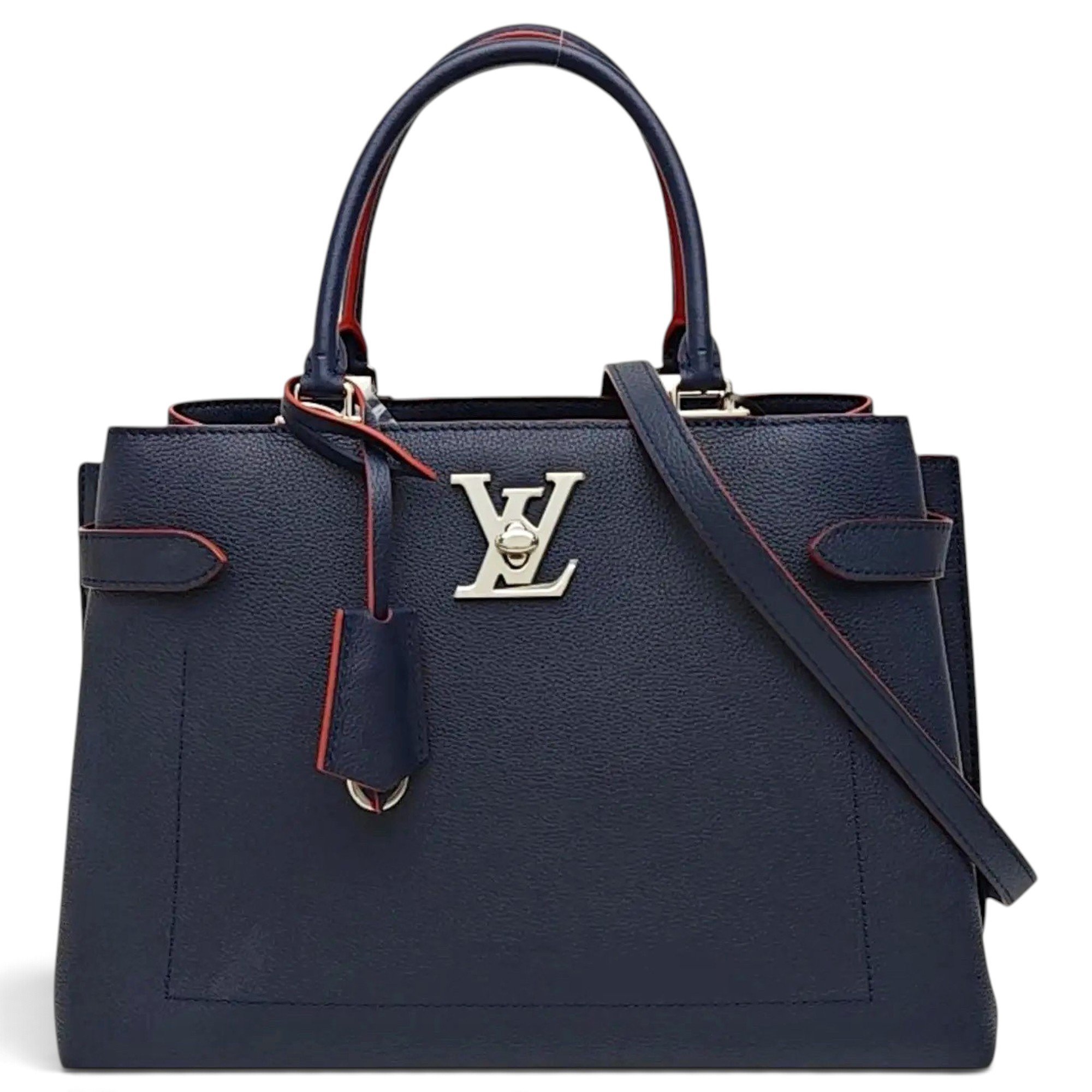 Lockme leather handbag