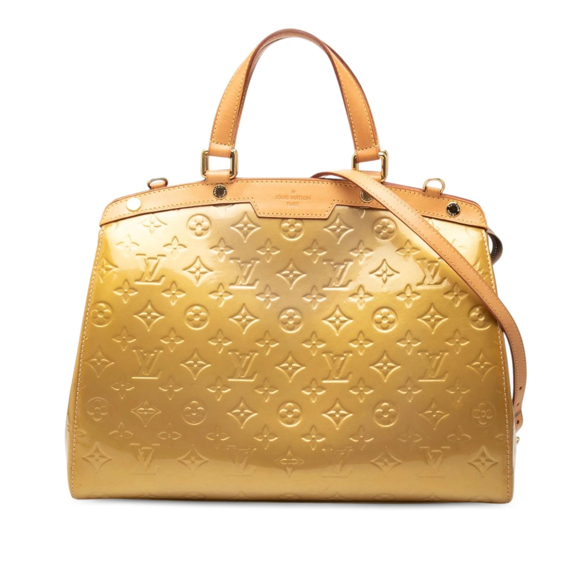 Bréa leather satchel