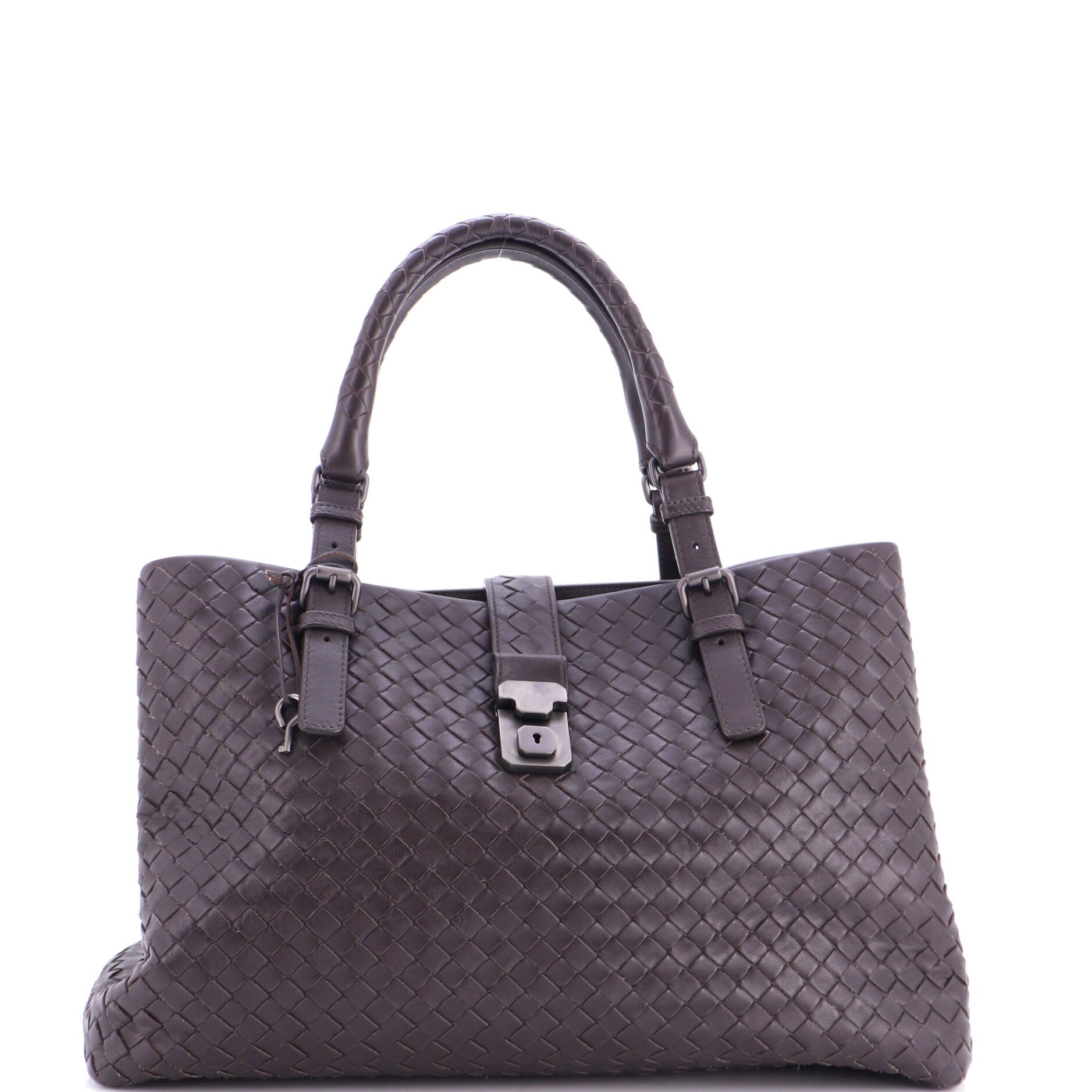 Roma Bag Intrecciato Nappa Medium