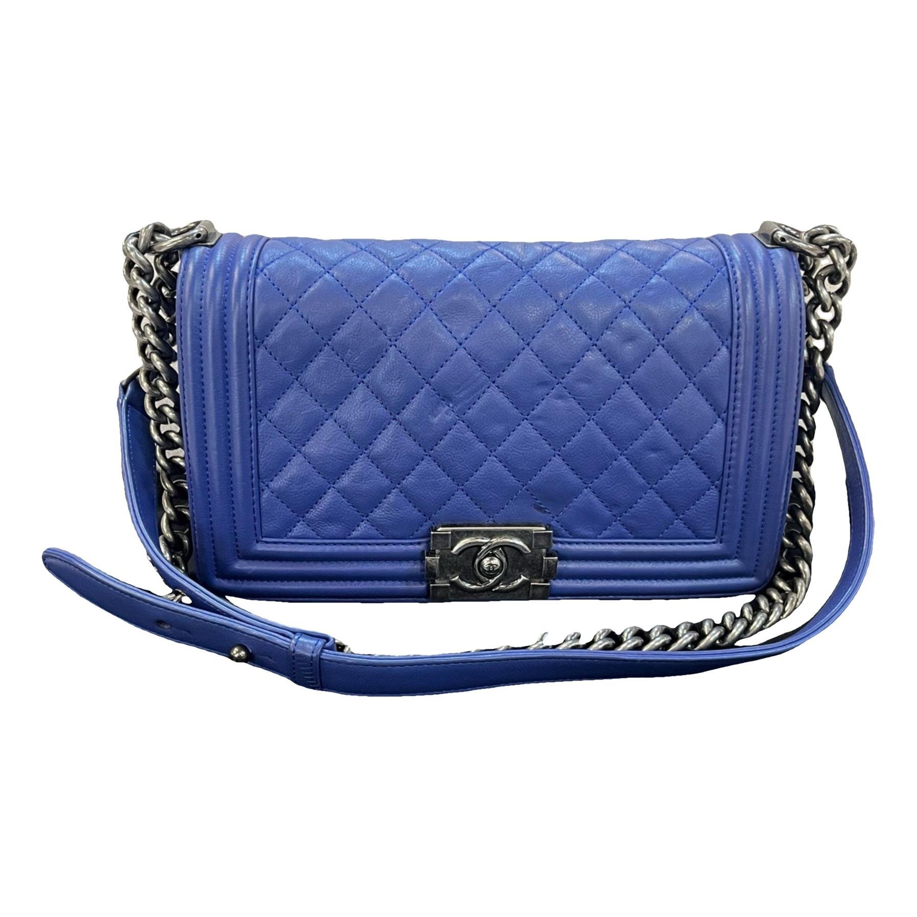 Boy leather crossbody bag