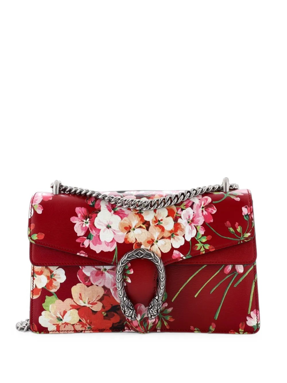 Dionysus Bag Blooms Print Leather Small shoulder bag