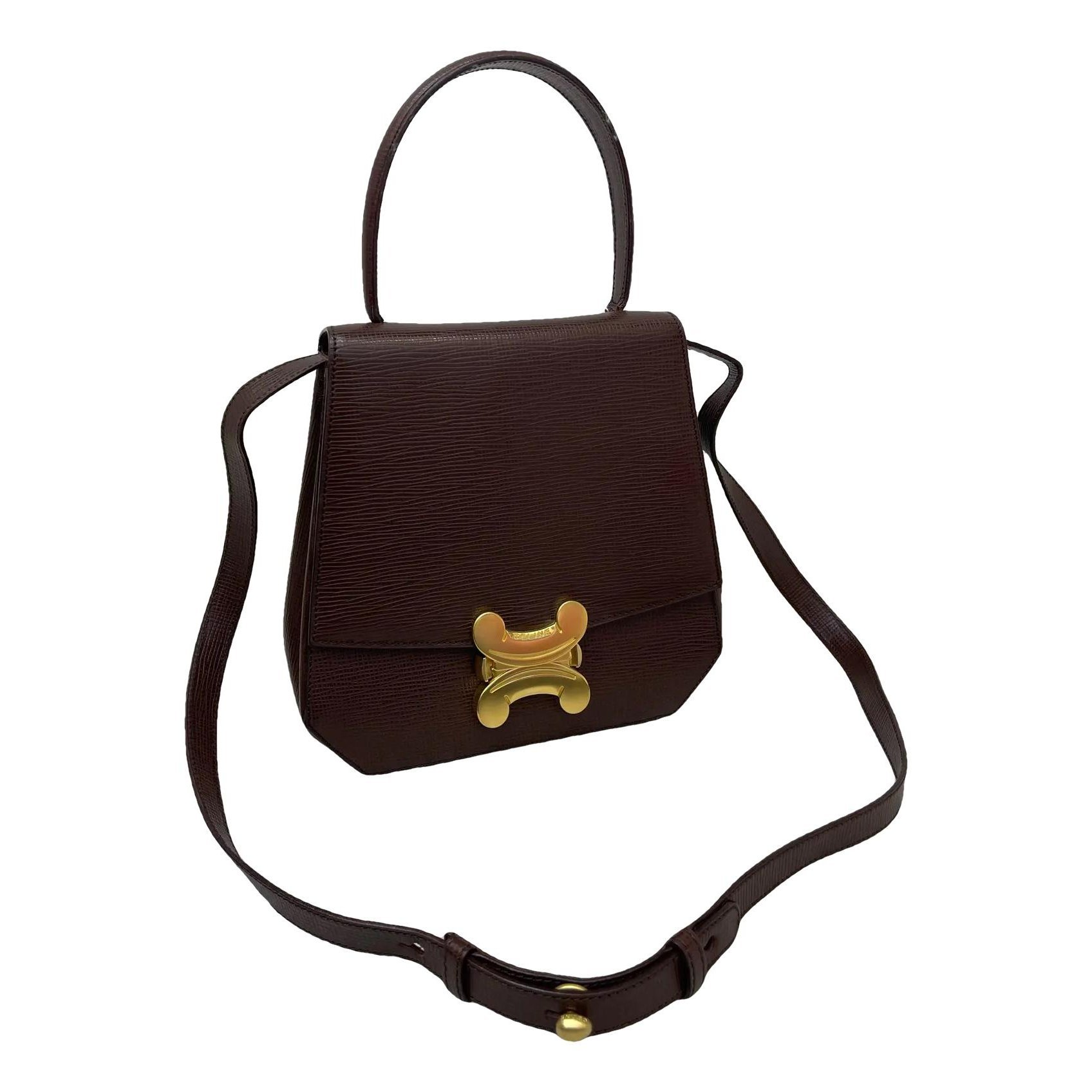 Leather crossbody bag