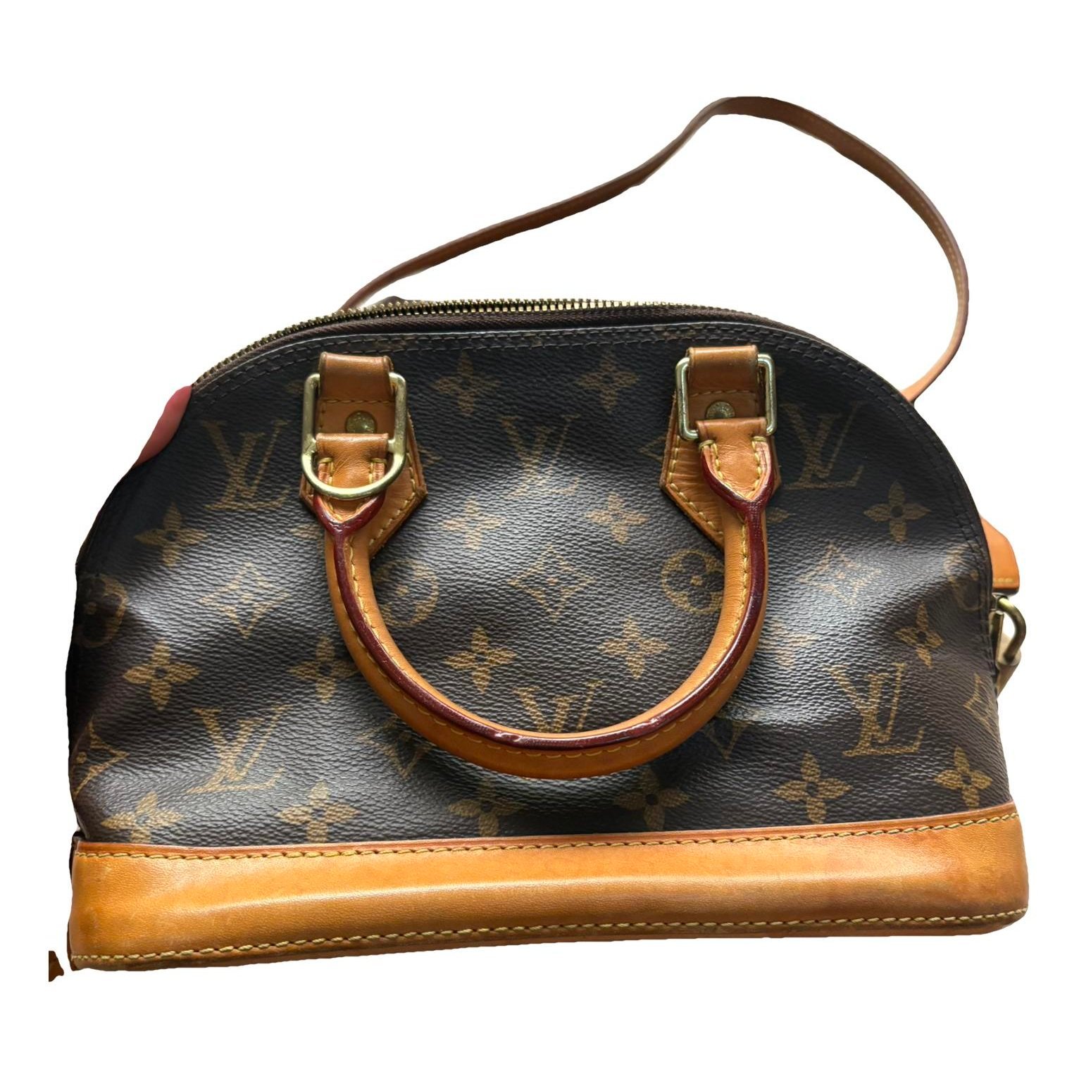 Alma leather handbag