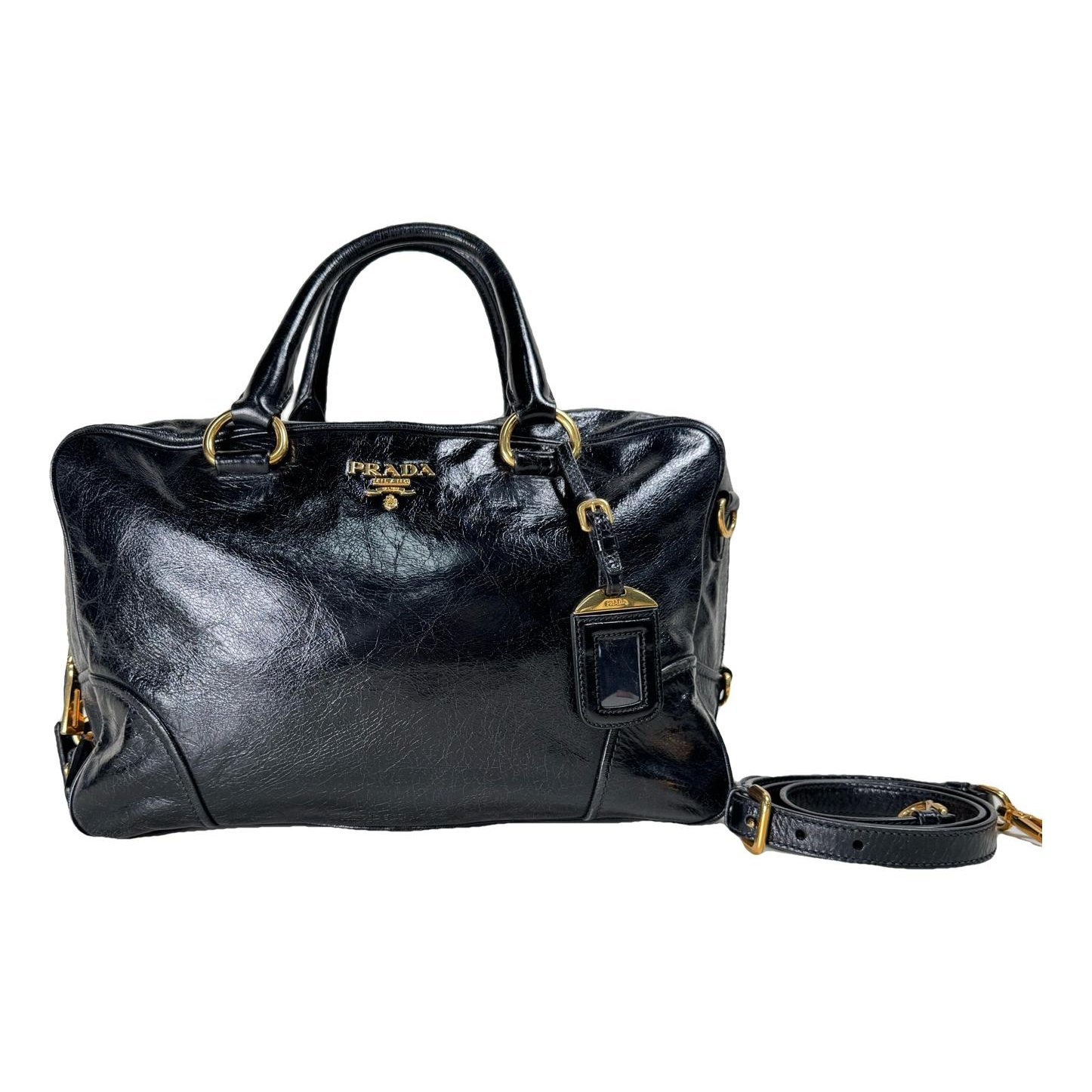 Leather handbag