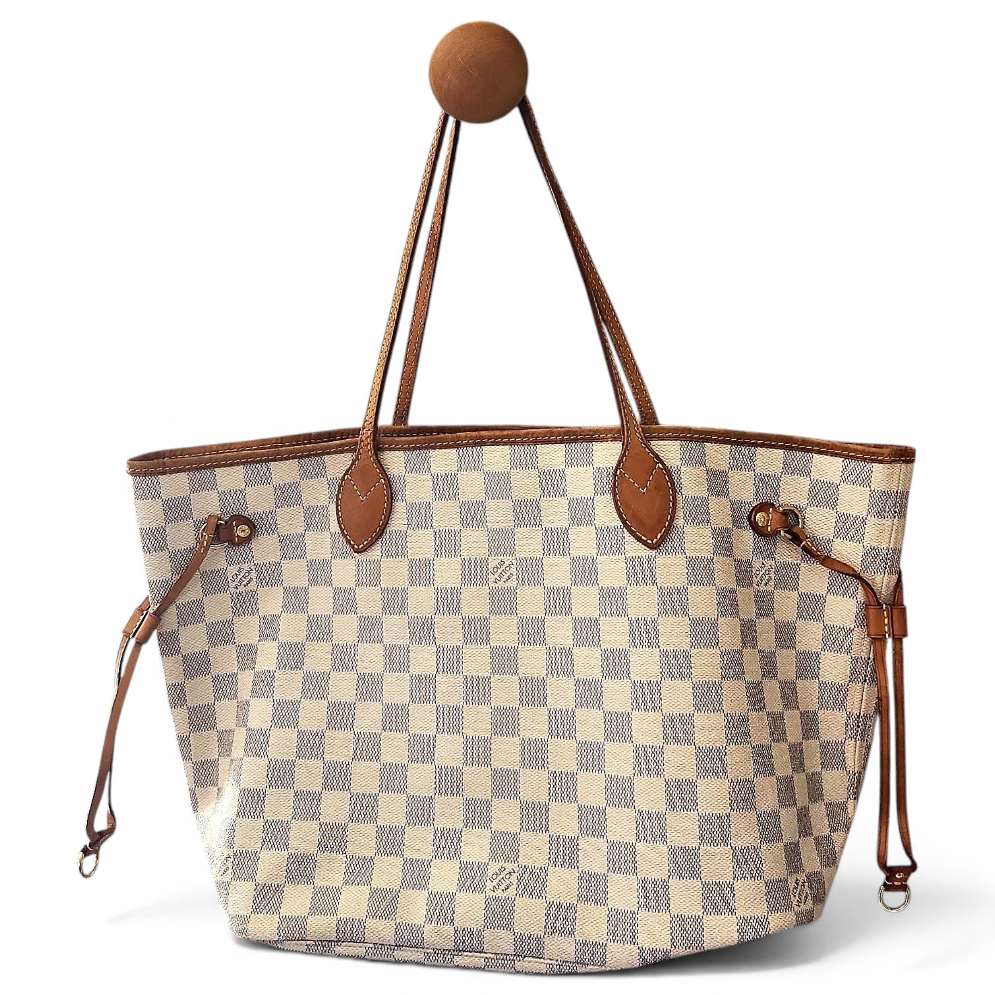 Neverfull leather tote