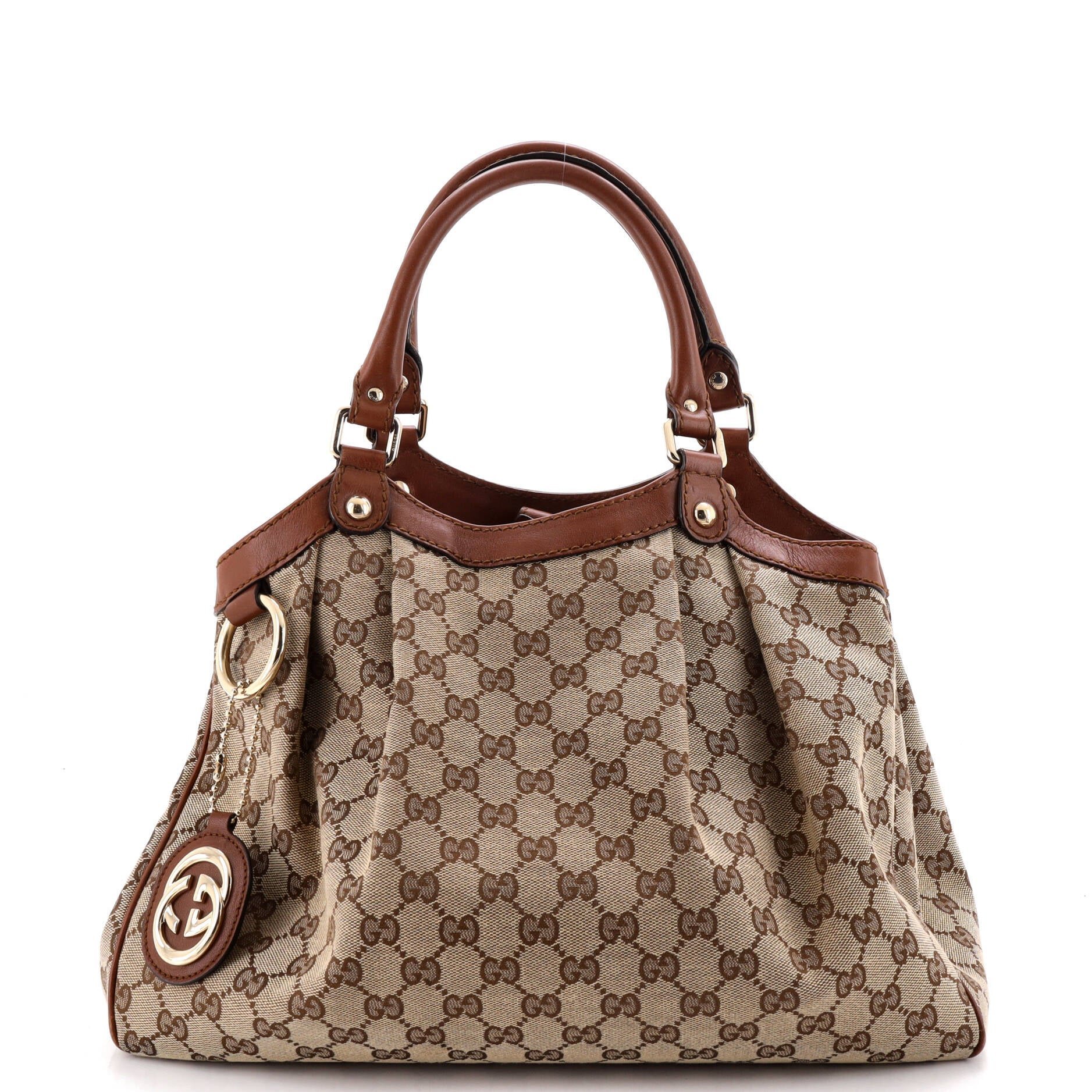 Leather tote
