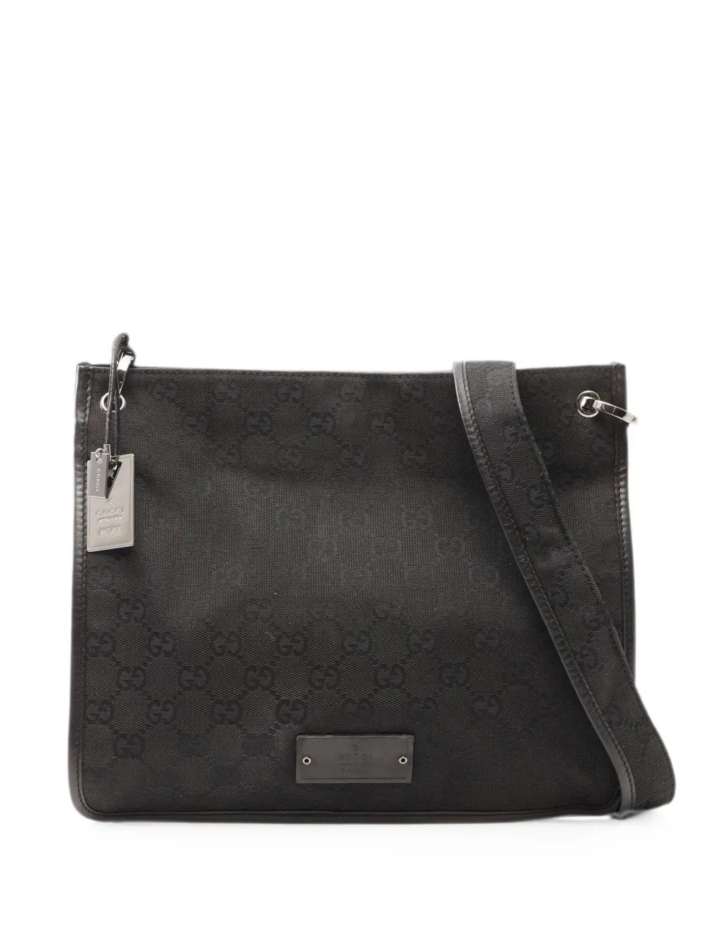 2000s GG canvas shoulder bag
