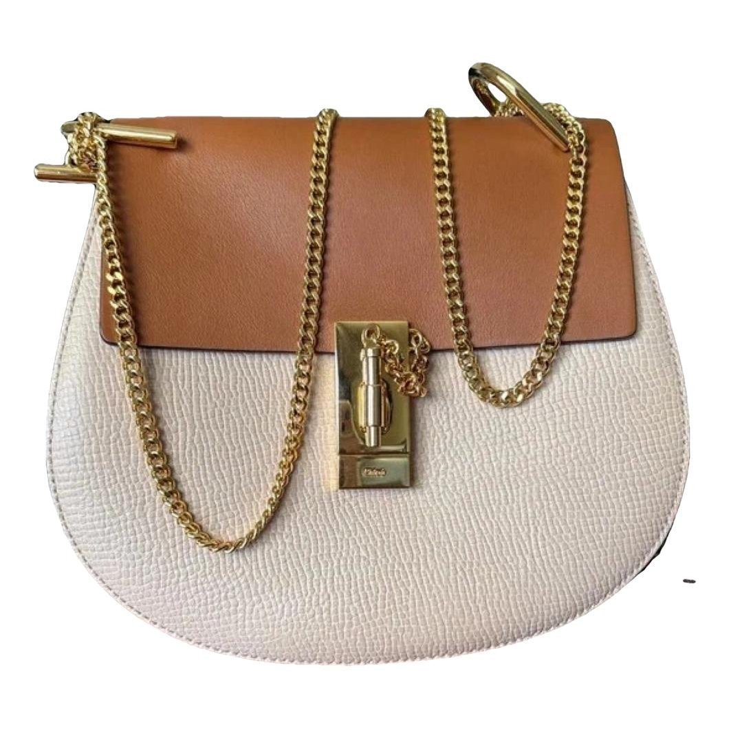 Drew leather crossbody bag