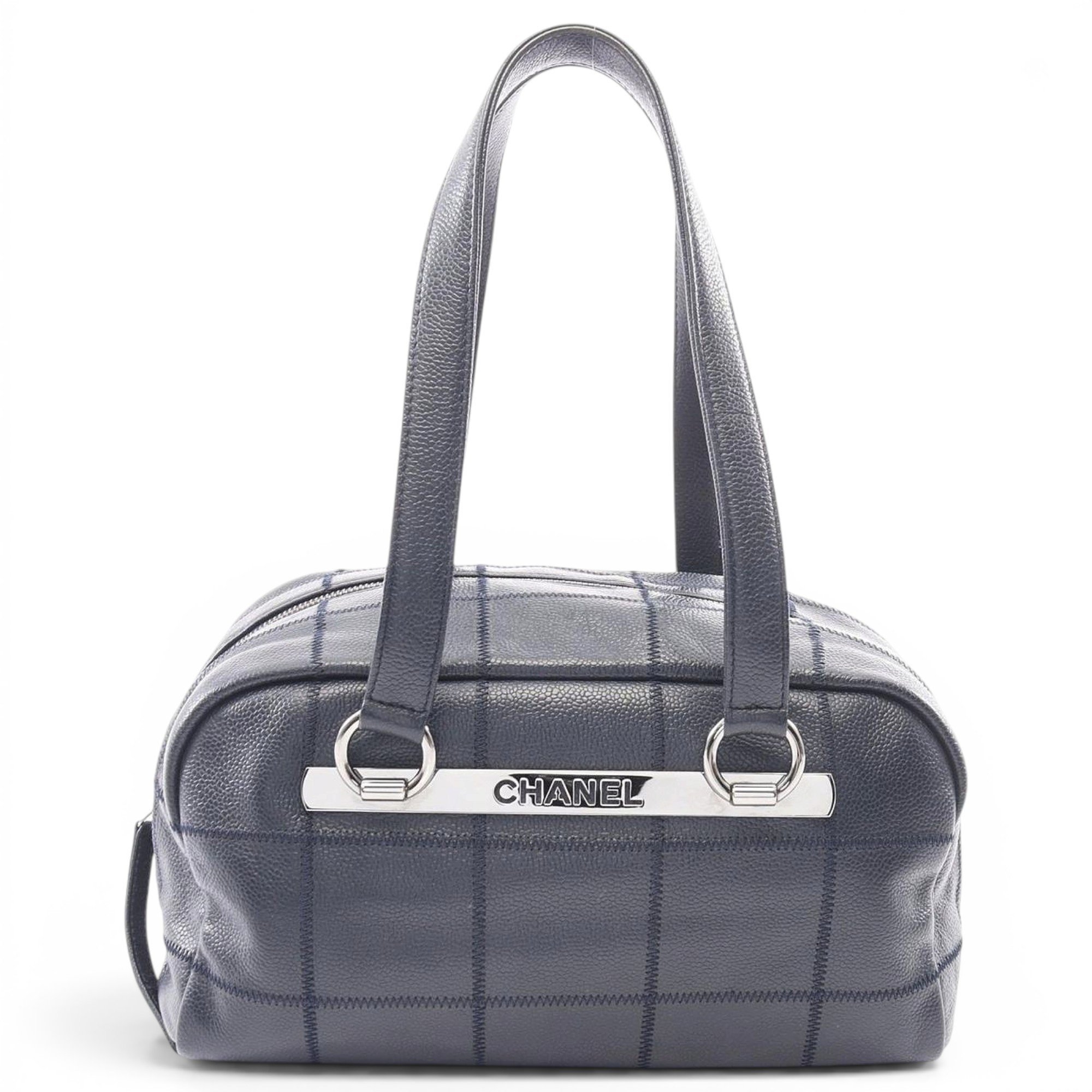 Leather tote
