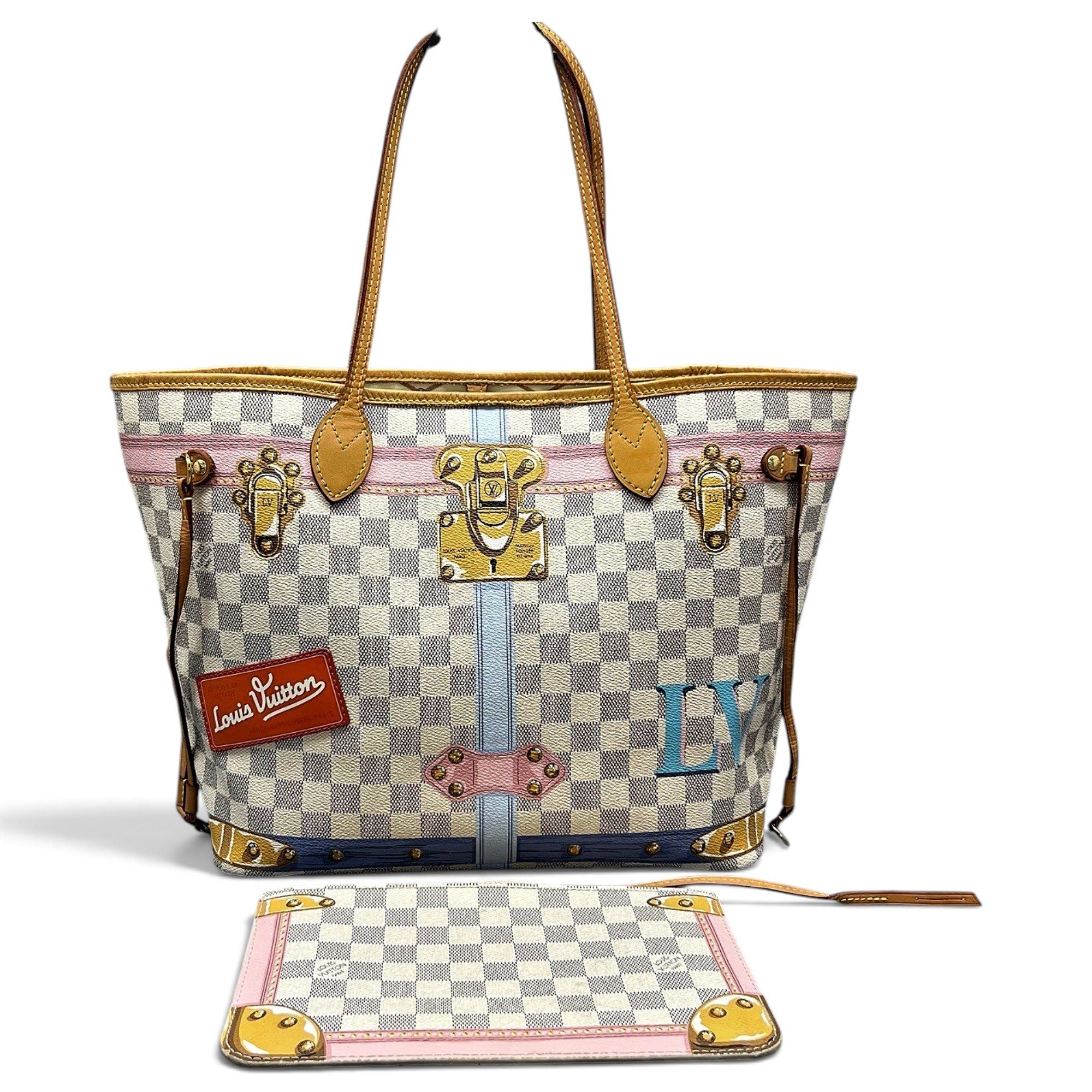 Neverfull leather tote