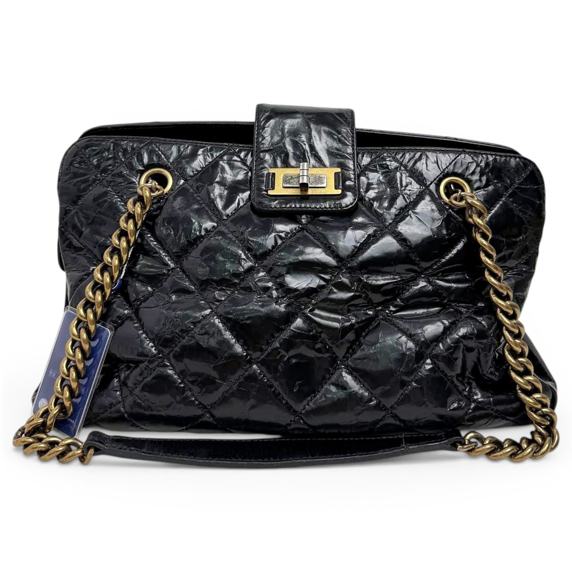 Leather tote