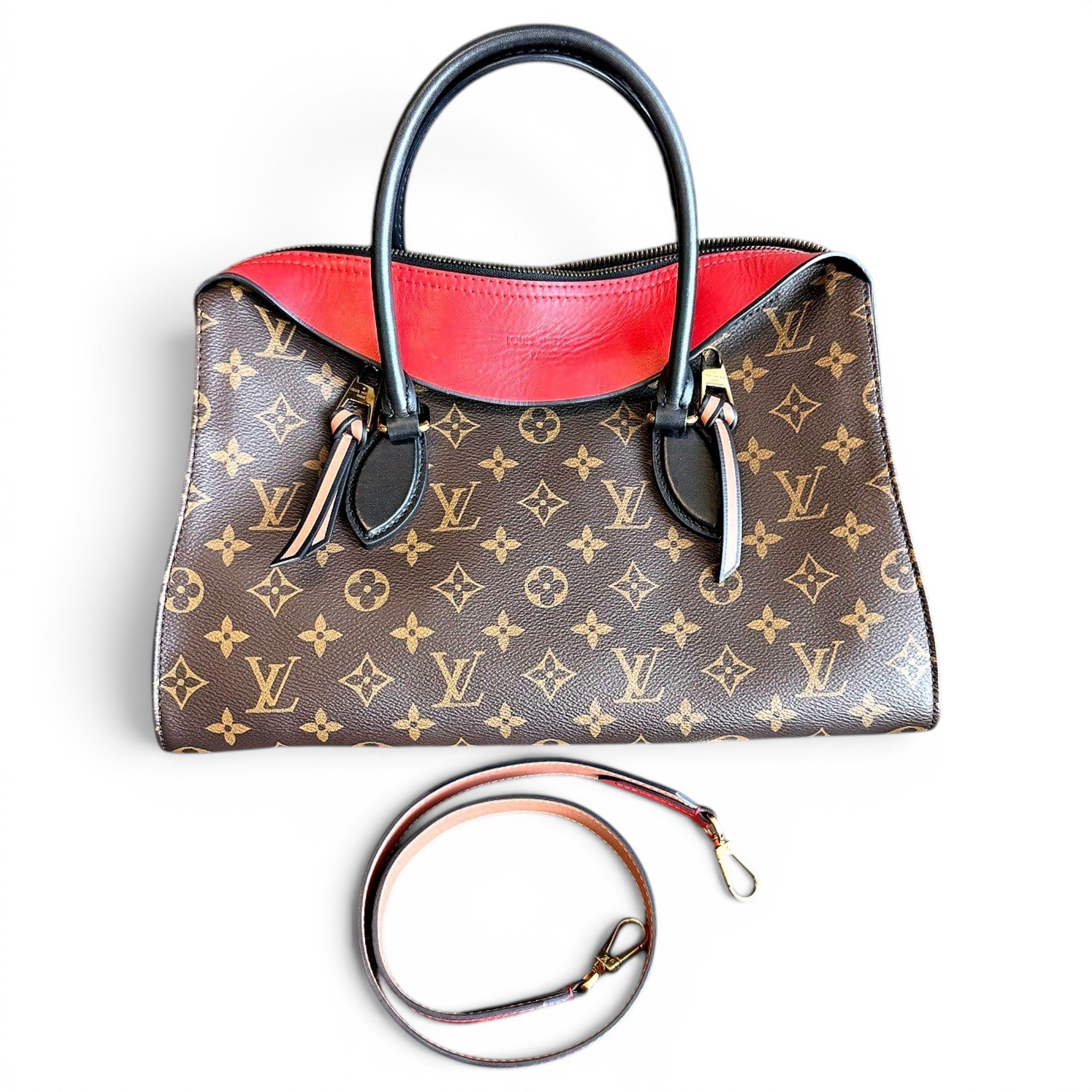 Tuileries leather handbag