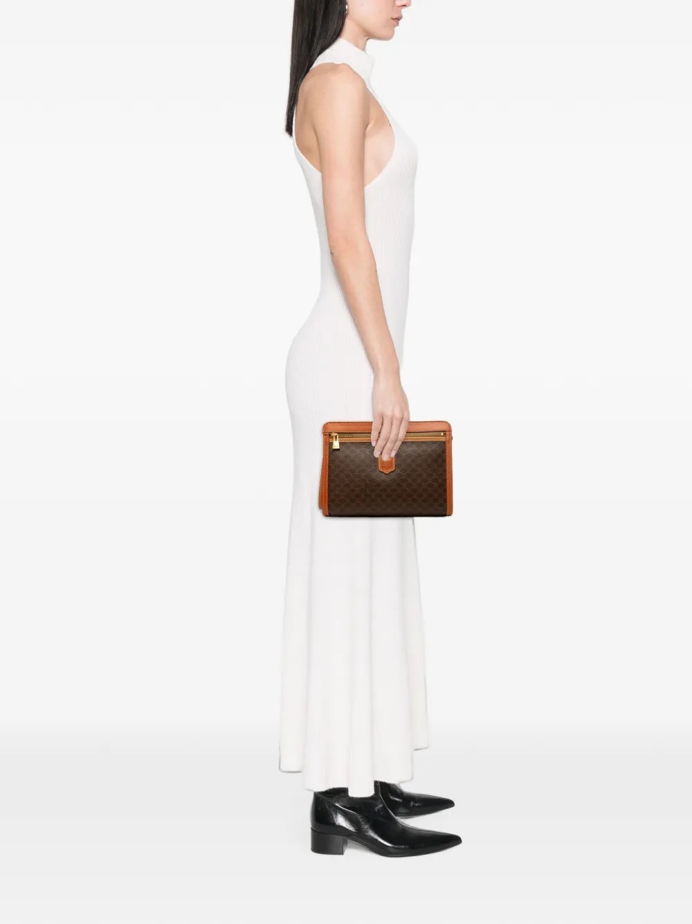 1995 Macadam Coated Canvas clutch bag