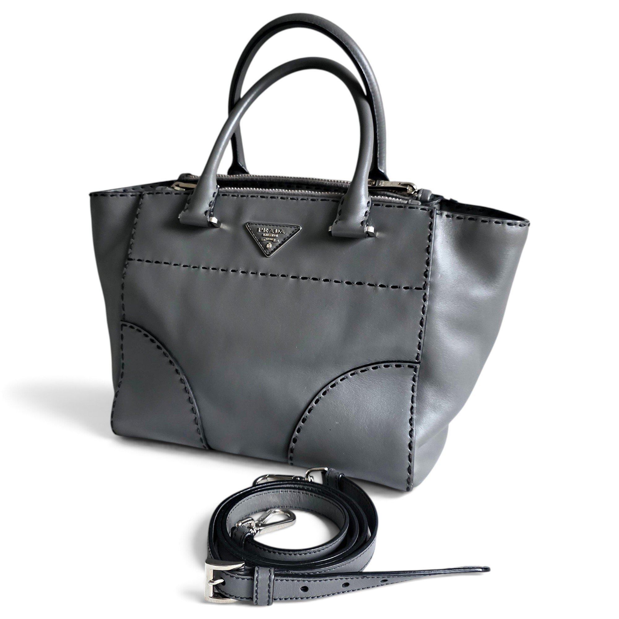 Galleria leather handbag