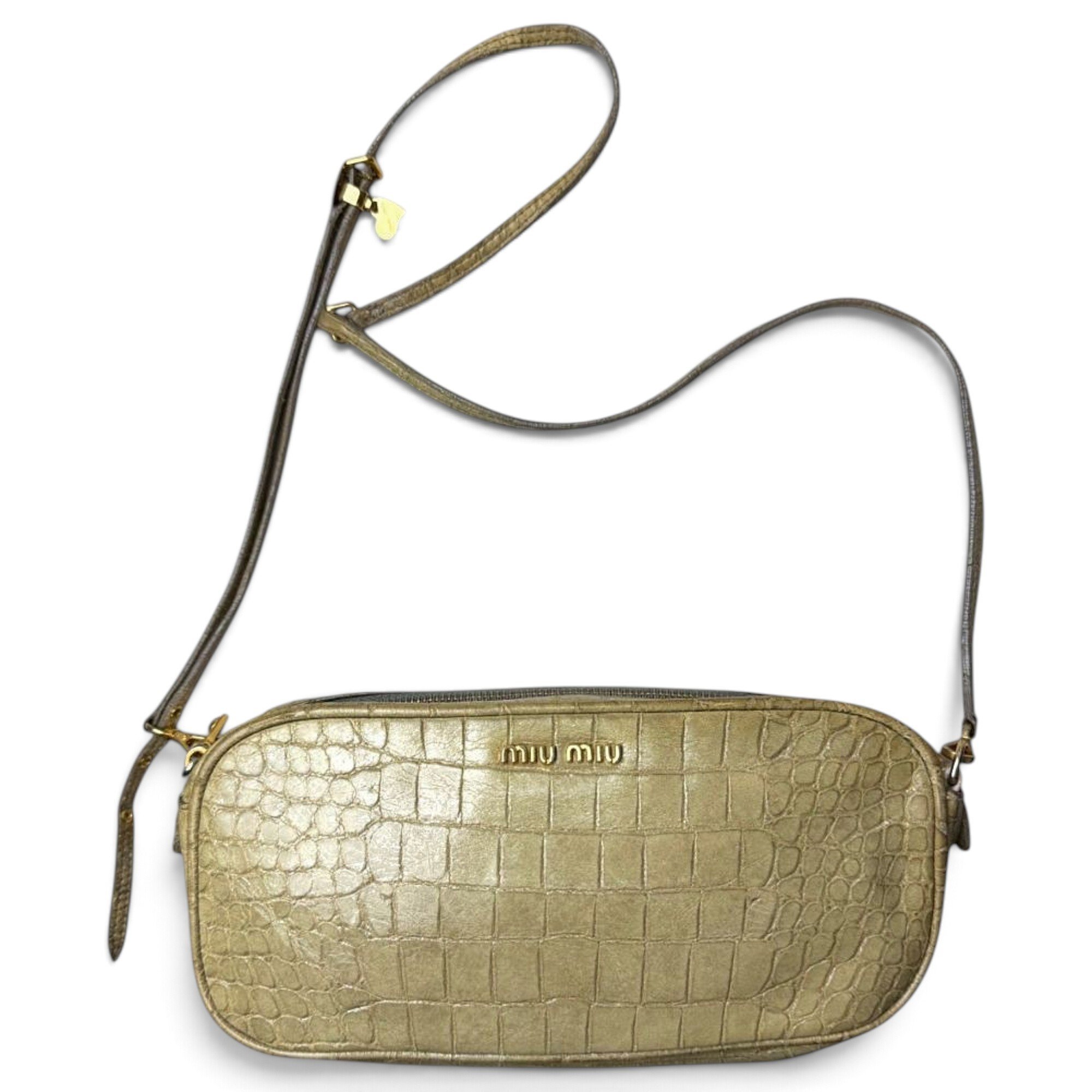 Patent leather handbag