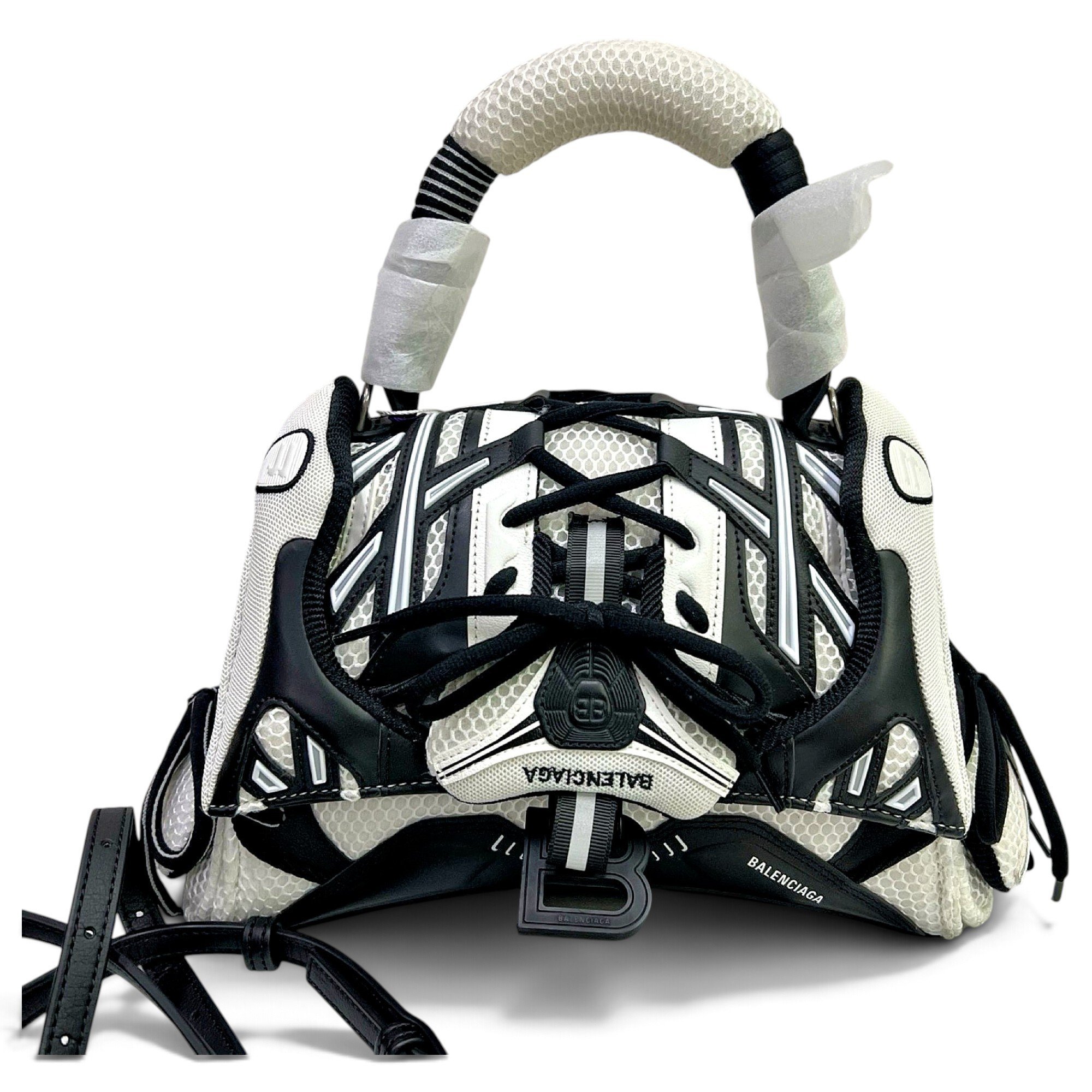 Sneakerhead leather handbag