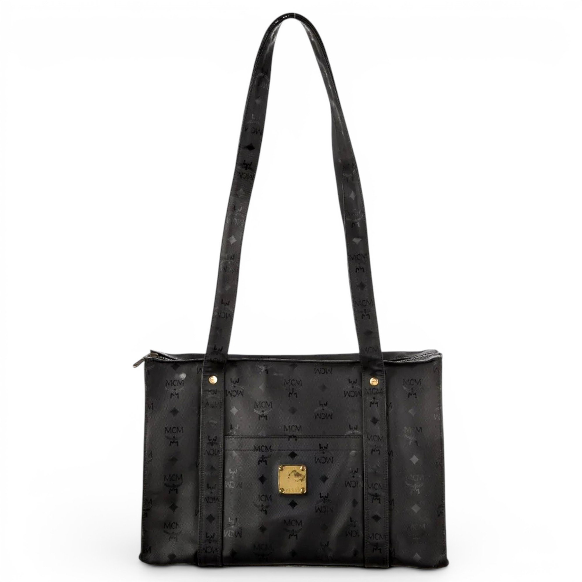 MCM Stark leather handbag