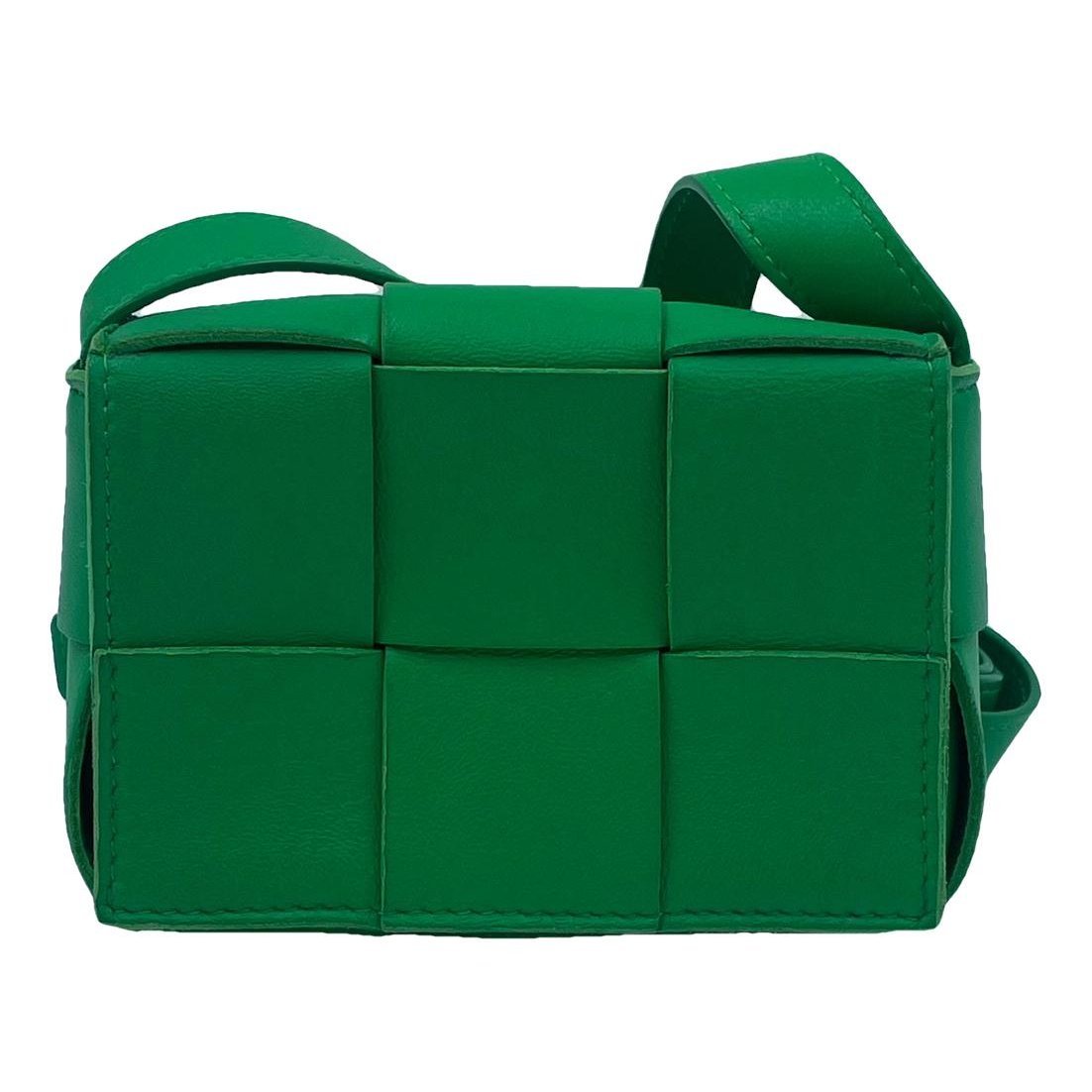 Cassette leather crossbody bag