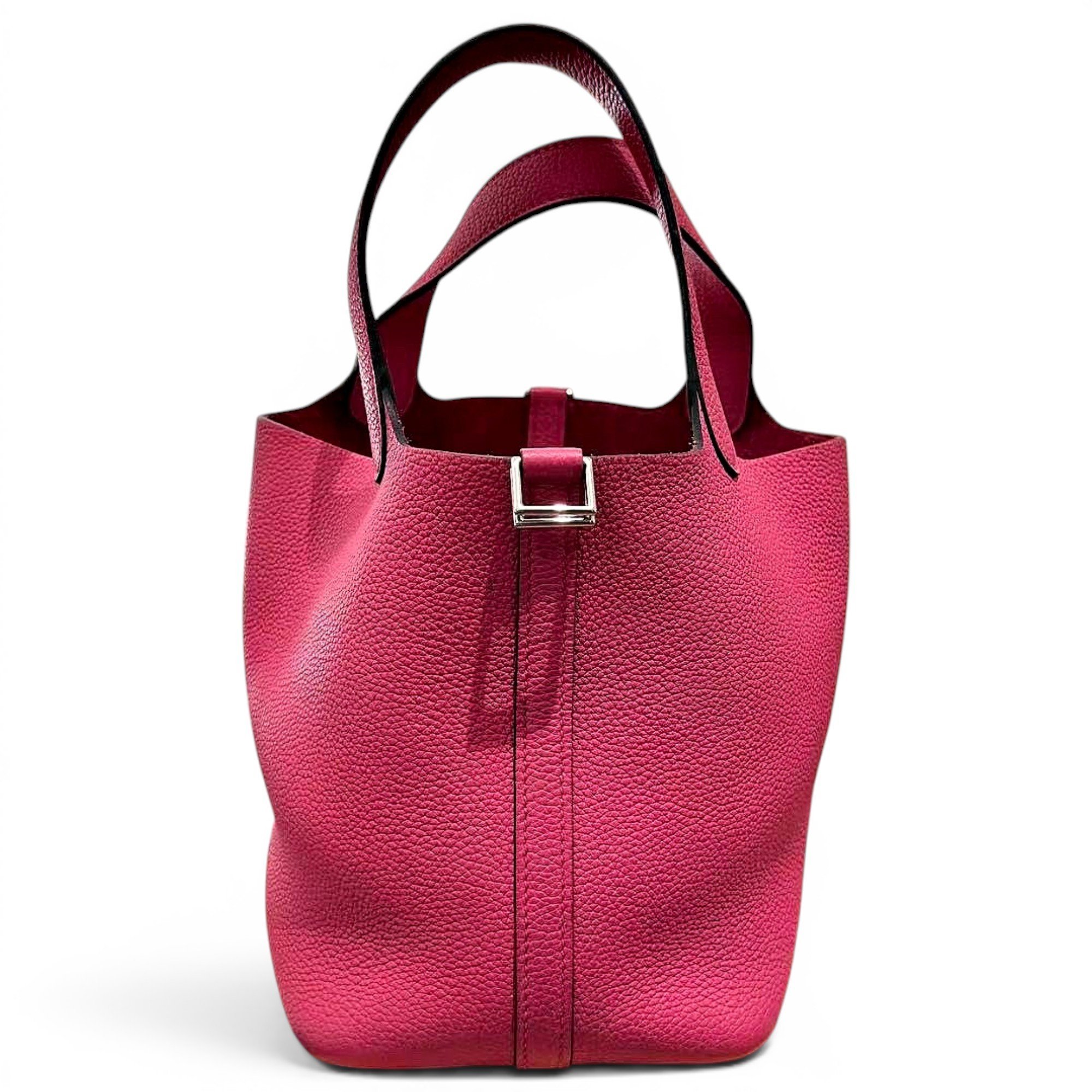 Picotin leather handbag