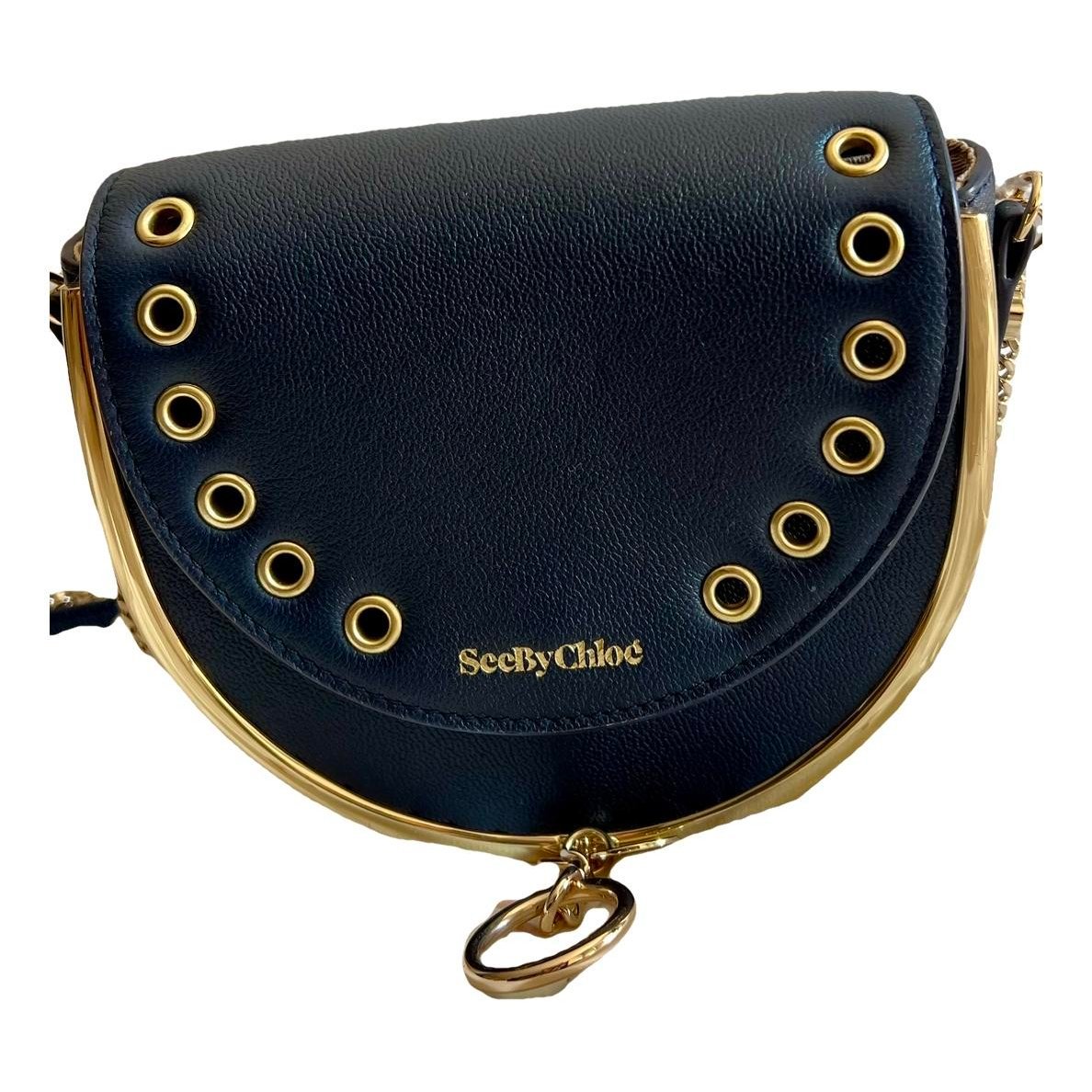 Leather crossbody bag