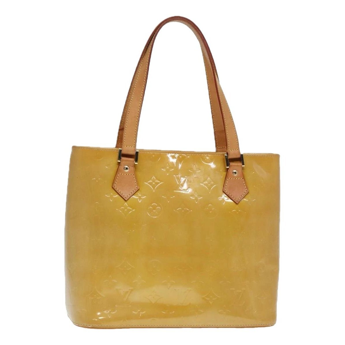 Patent leather handbag