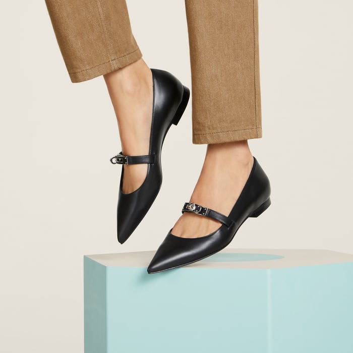 Noir Kelly Ballet Flat