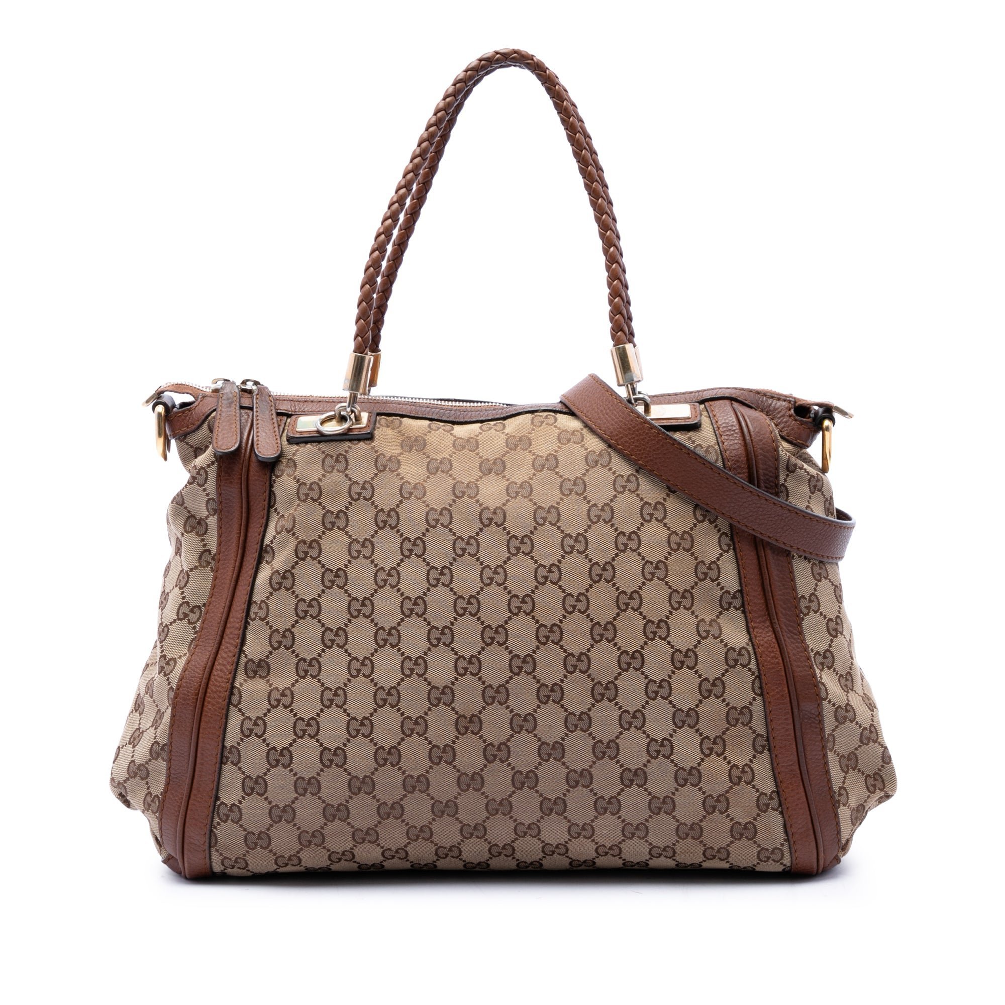 Bella leather satchel
