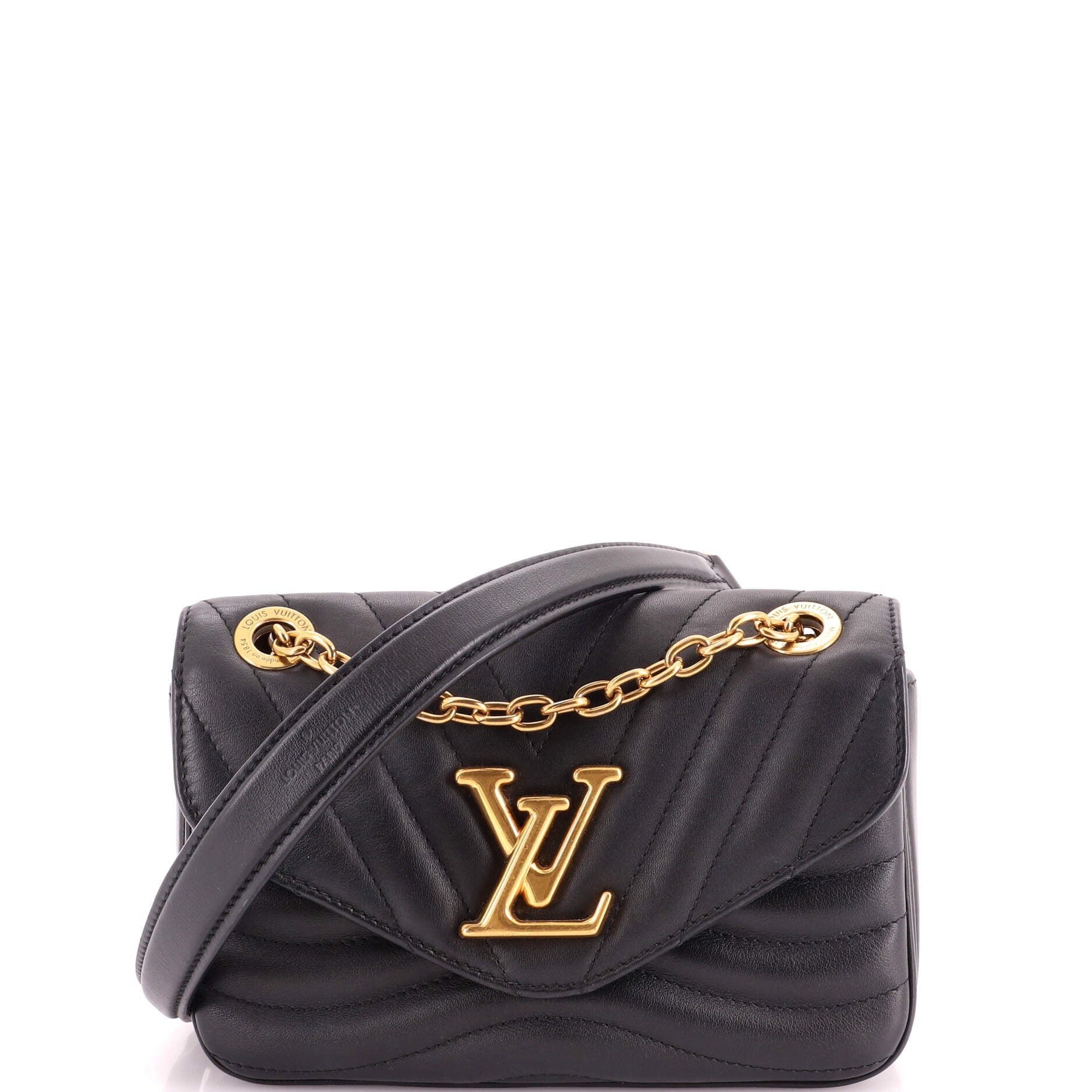 New Wave Chain Bag NM Quilted Leather PM
